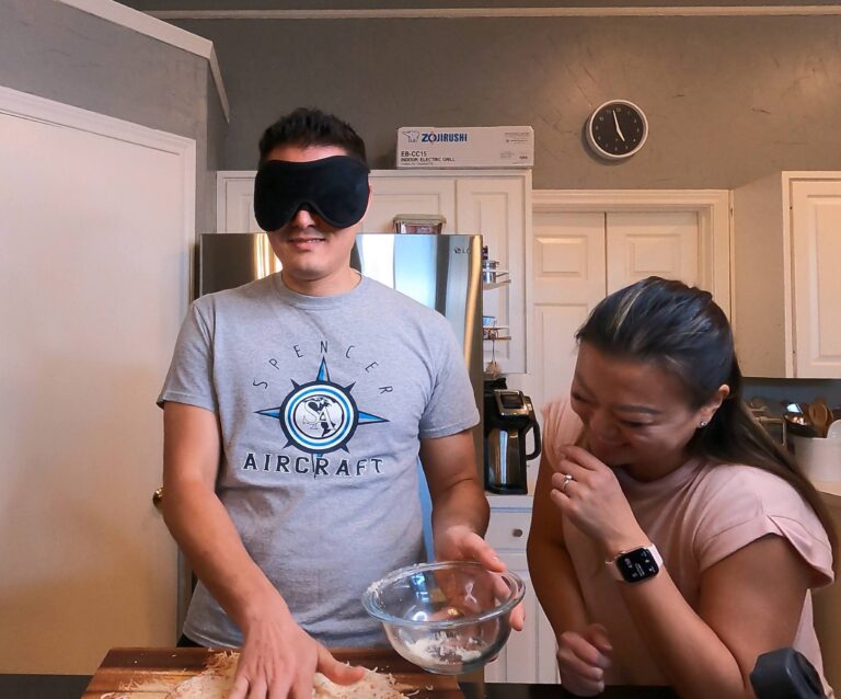 Blind Fold Pizza – The Adventure Challenge